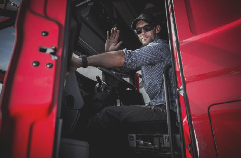 semi truck drivers